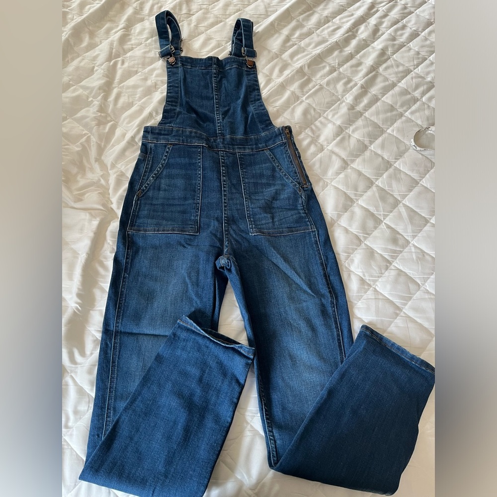 Madewell overall jeans
